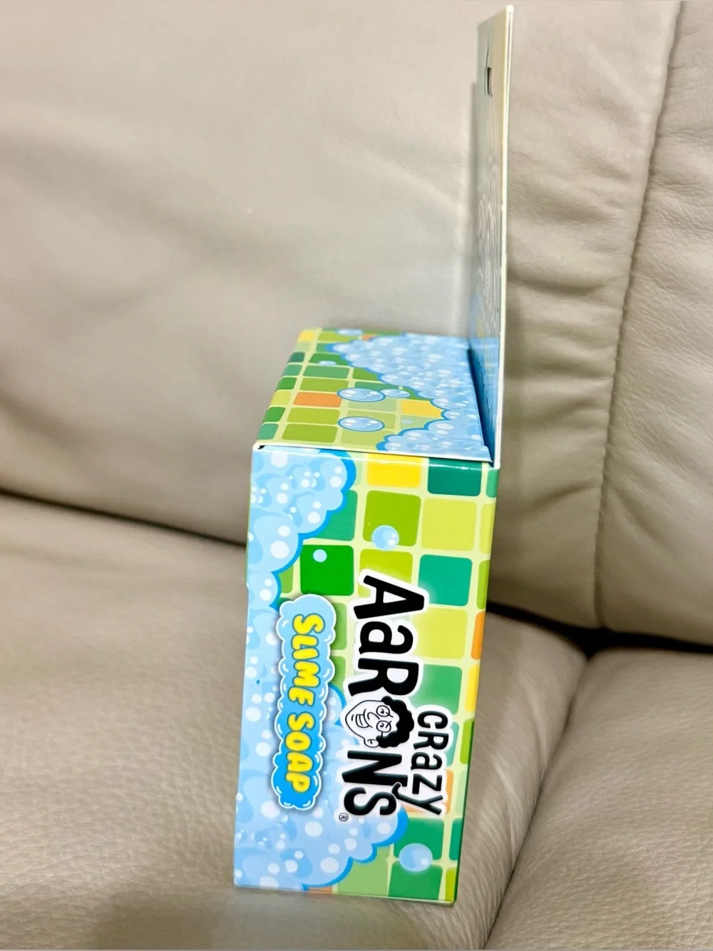 NEW Crazy Aaron's Magic Dragon Slime Soap 3.53 oz 2 in 1 Yellow Green Stretchy